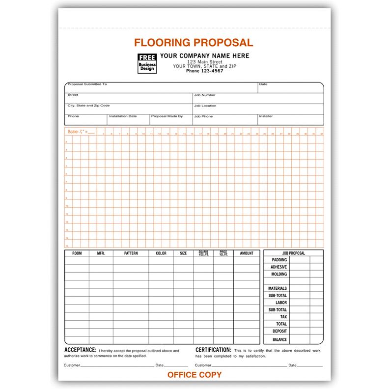 Estimate Flooring Proposal Template