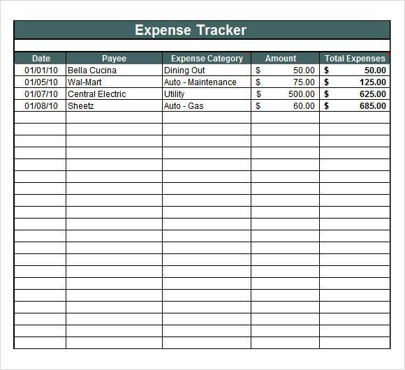 spending tracker spreadsheet and expense tracking sheet